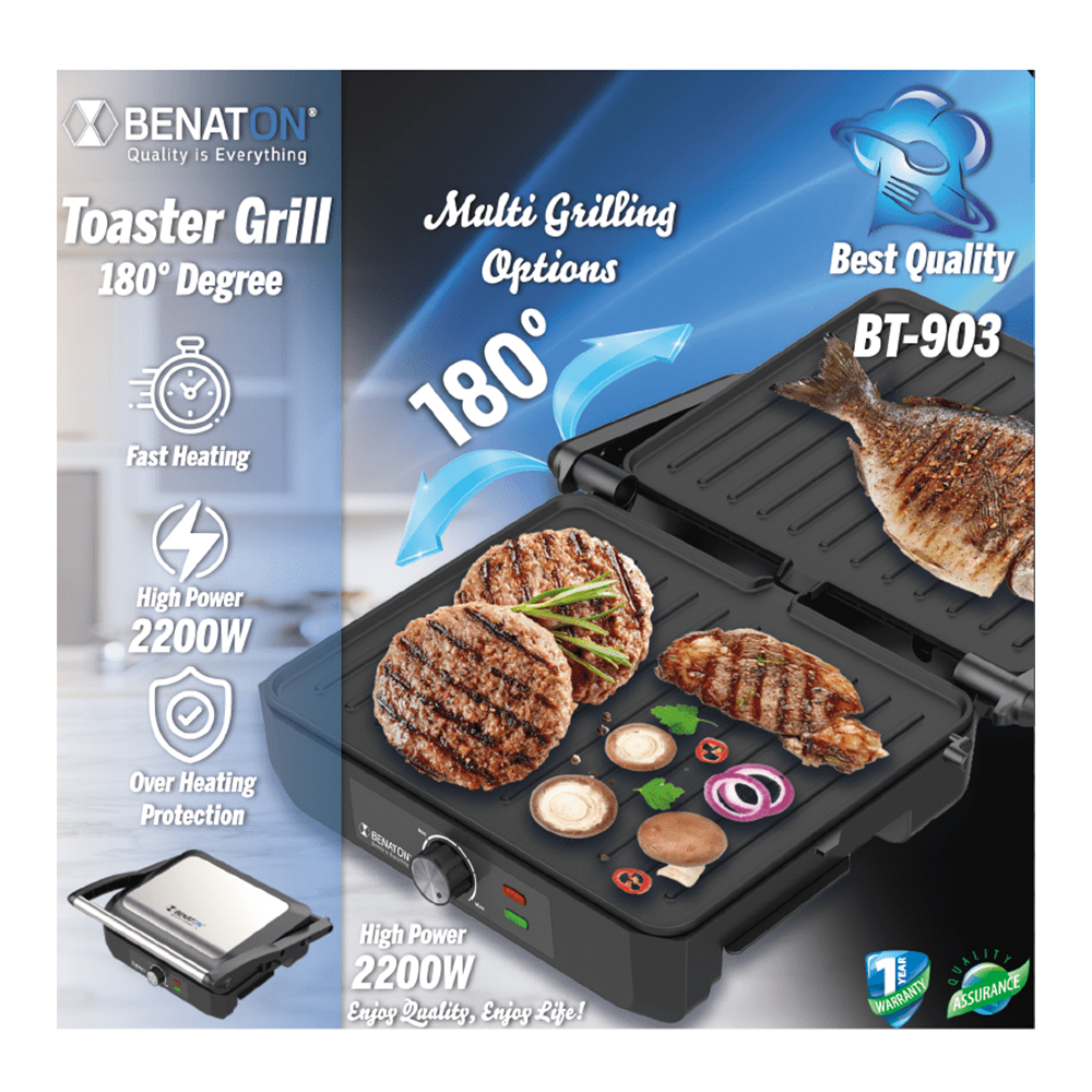 טוסטר לחיצה BT903 טוסטר לחיצה