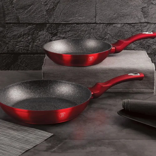 סט 2 מחבתות Metallic