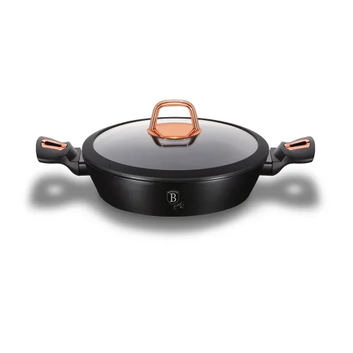 סיר בישול רדוד איכותי 28 ס"מ Black Rose